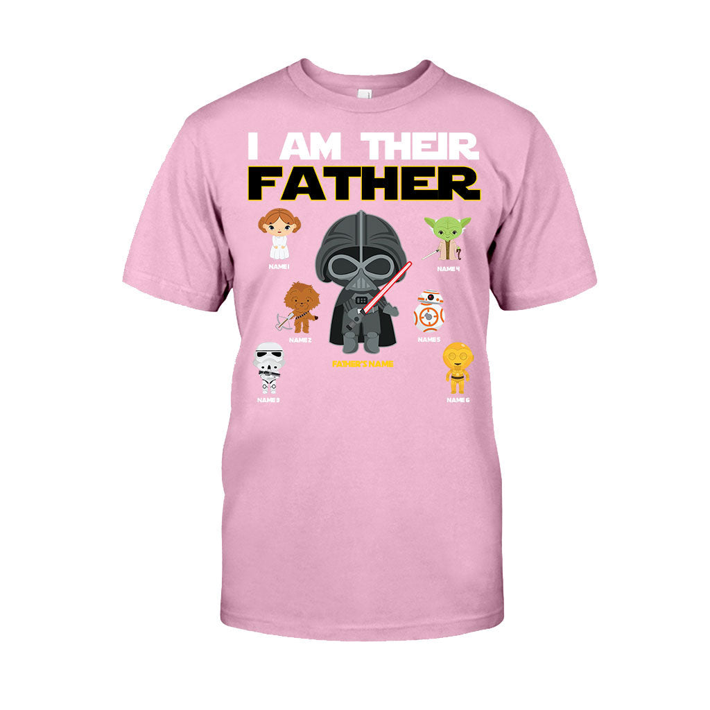 I Am Their Father Grandfather - Personalized Father's Day The Force T-shirt and Hoodie