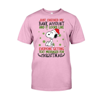 My Bank Account - Christmas T-shirt and Hoodie