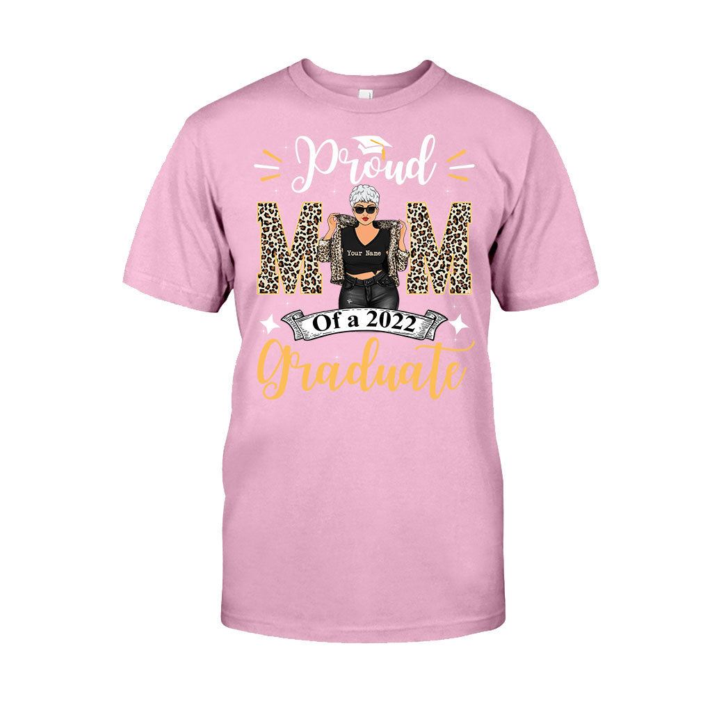 Senior & Proud Mom - Personalized Graduation T-shirt and Hoodie