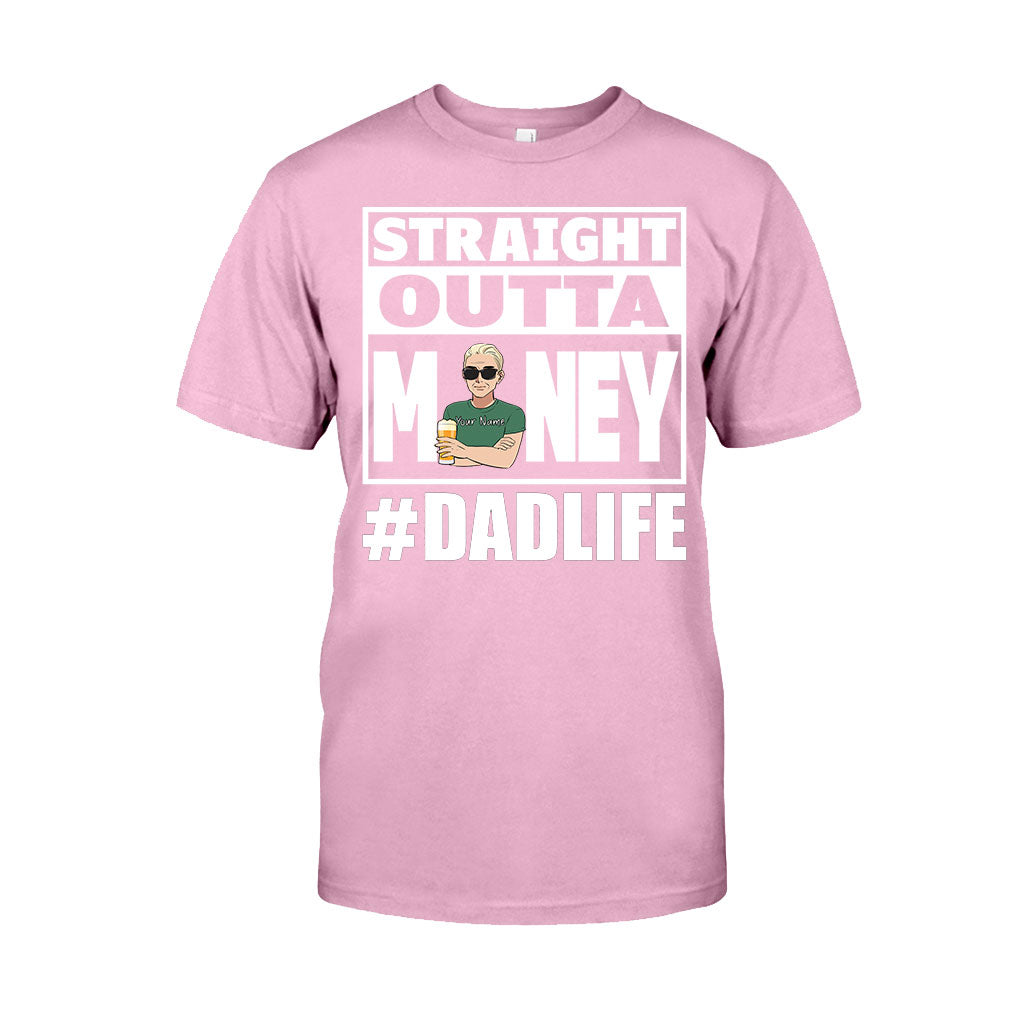 Straight Outta Money - Personalized Father's Day T-shirt and Hoodie