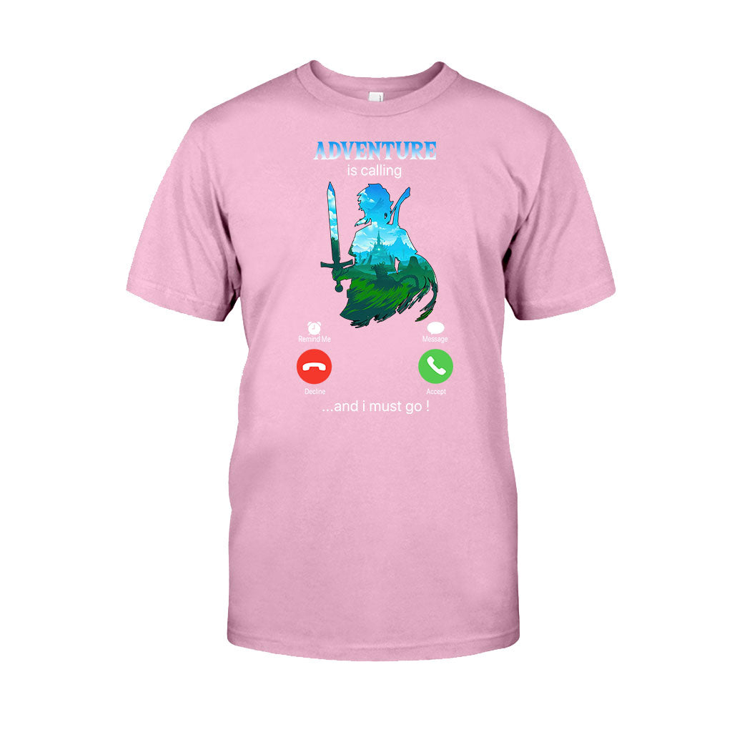 Adventure Is Calling And I Must Go The Hero's Legend T-shirt and Hoodie