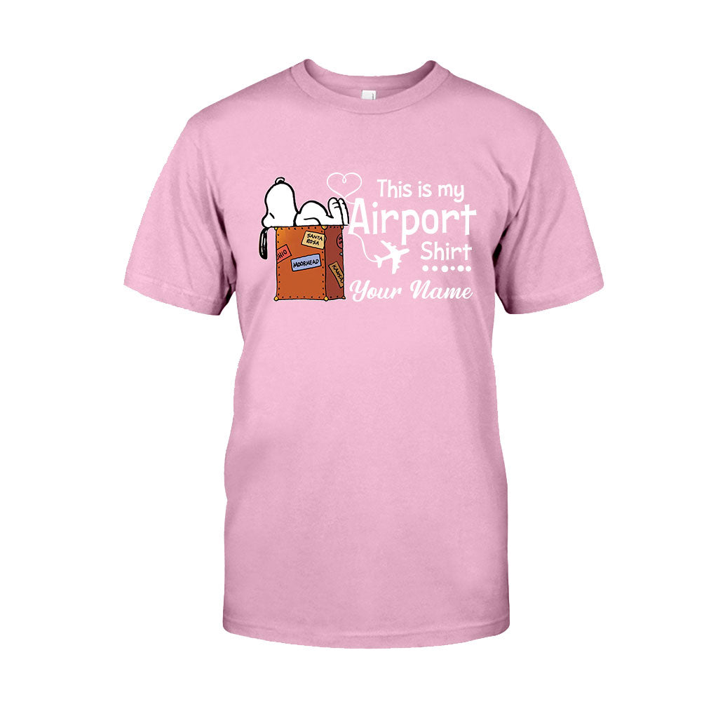 This Is My Airport Shirt - Personalized T-shirt and Hoodie