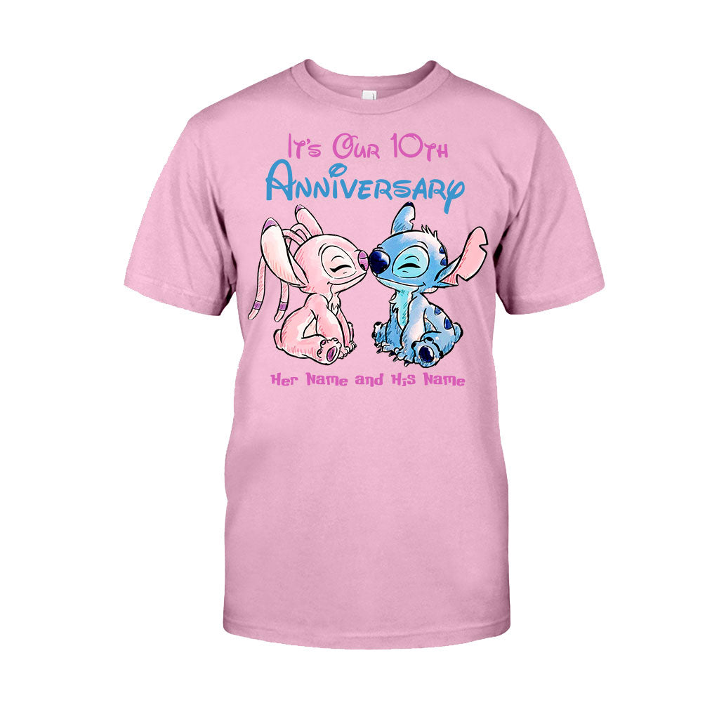 It's Our Anniversary - Personalized Ohana T-shirt and Hoodie