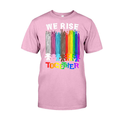 We Rise Together - LGBT Support T-shirt and Hoodie