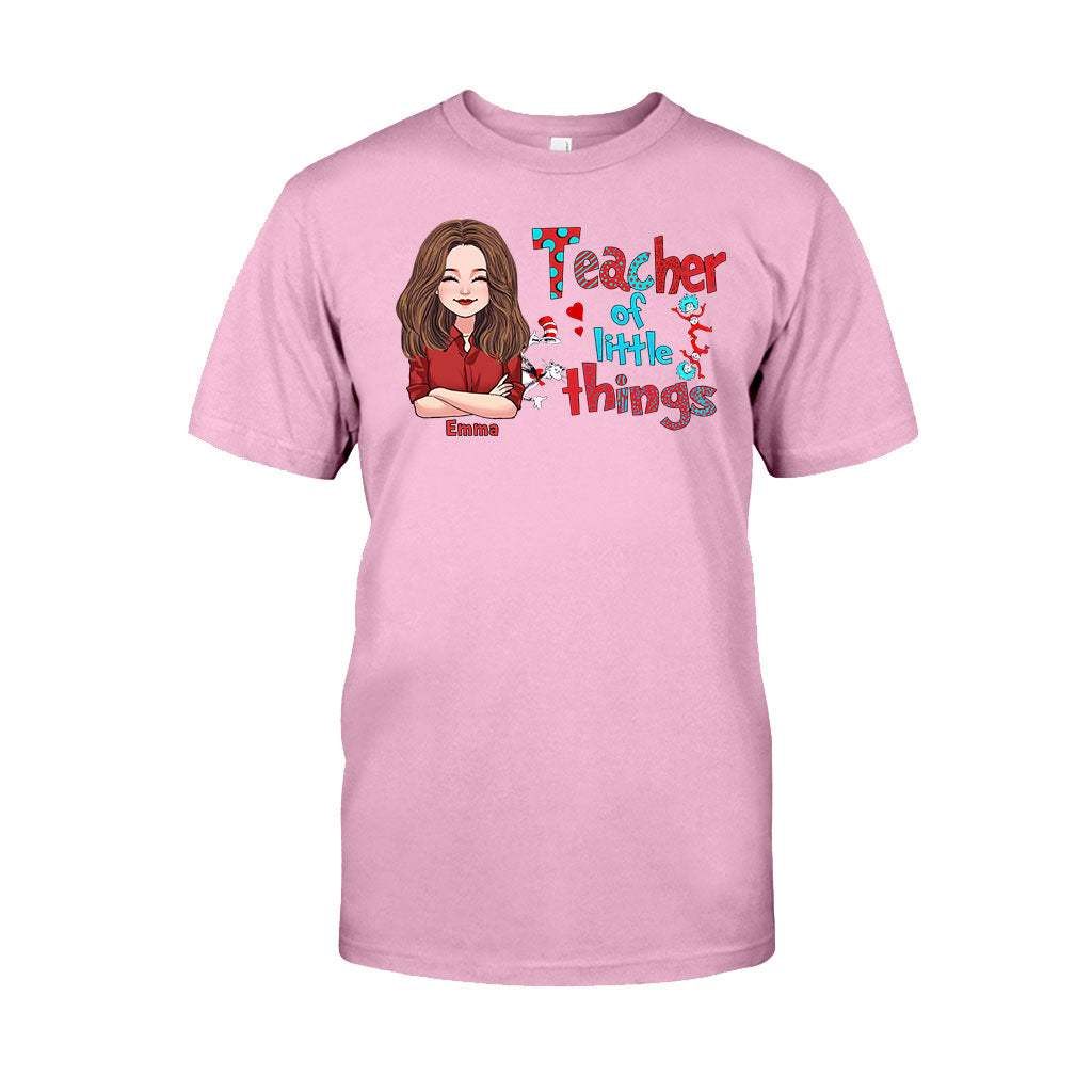 Teacher Of Little Things - Personalized Teacher T-shirt and Hoodie