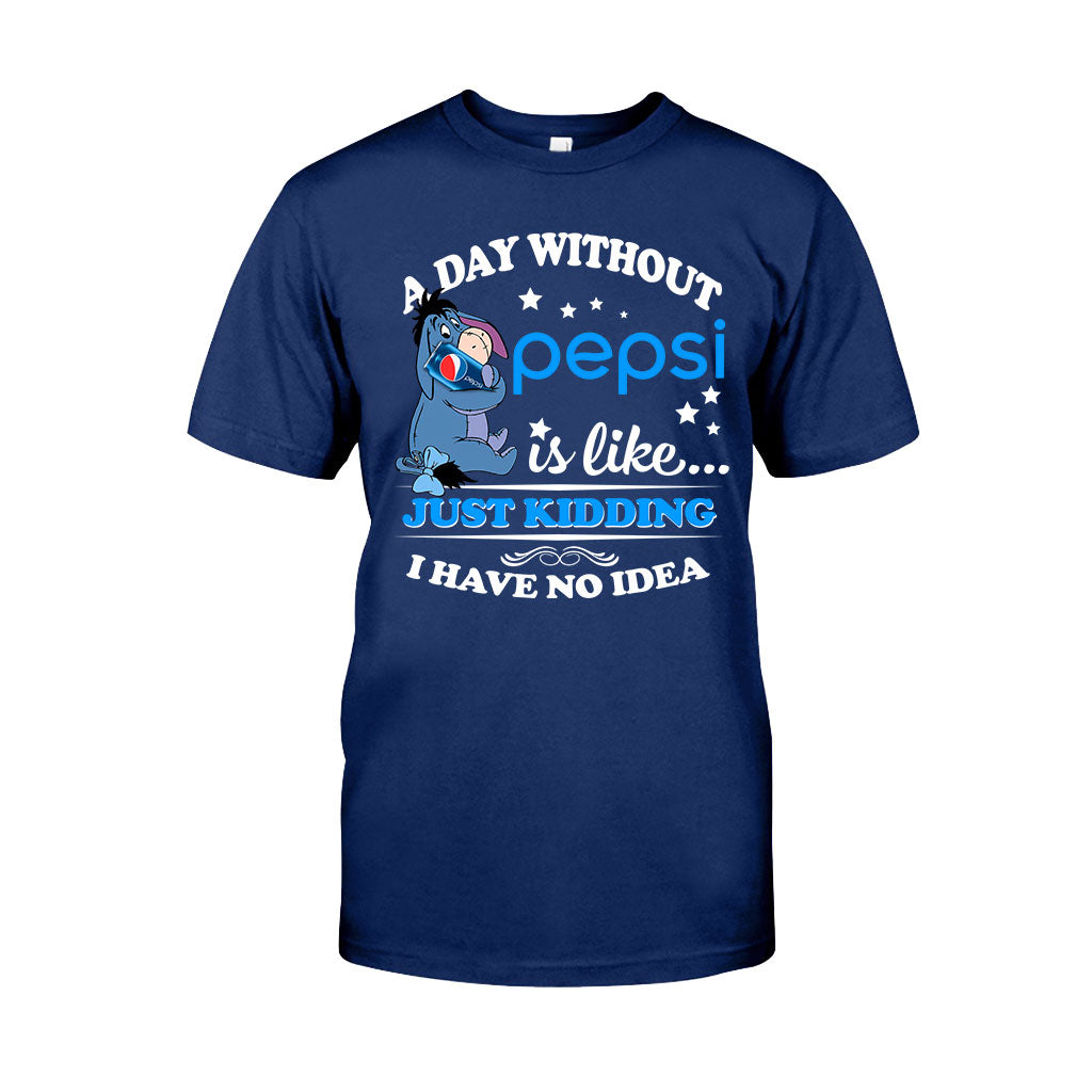 A Day Without Blue Soft Drink T-shirt and Hoodie