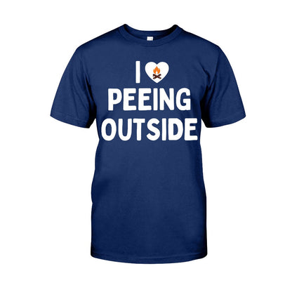 I Love Peeing Outside - Camping T-shirt and Hoodie 112021