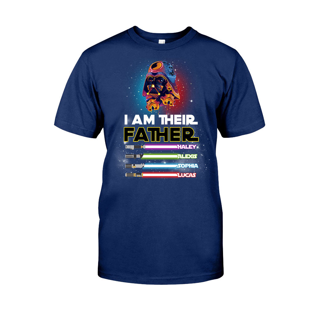 I Am Their Father - Personalized Father's day The Force T-shirt and Hoodie