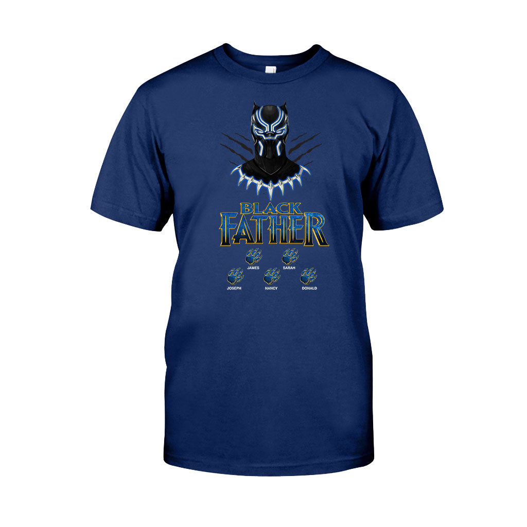 Black Father - Personalized Marvelous Universe T-shirt and Hoodie