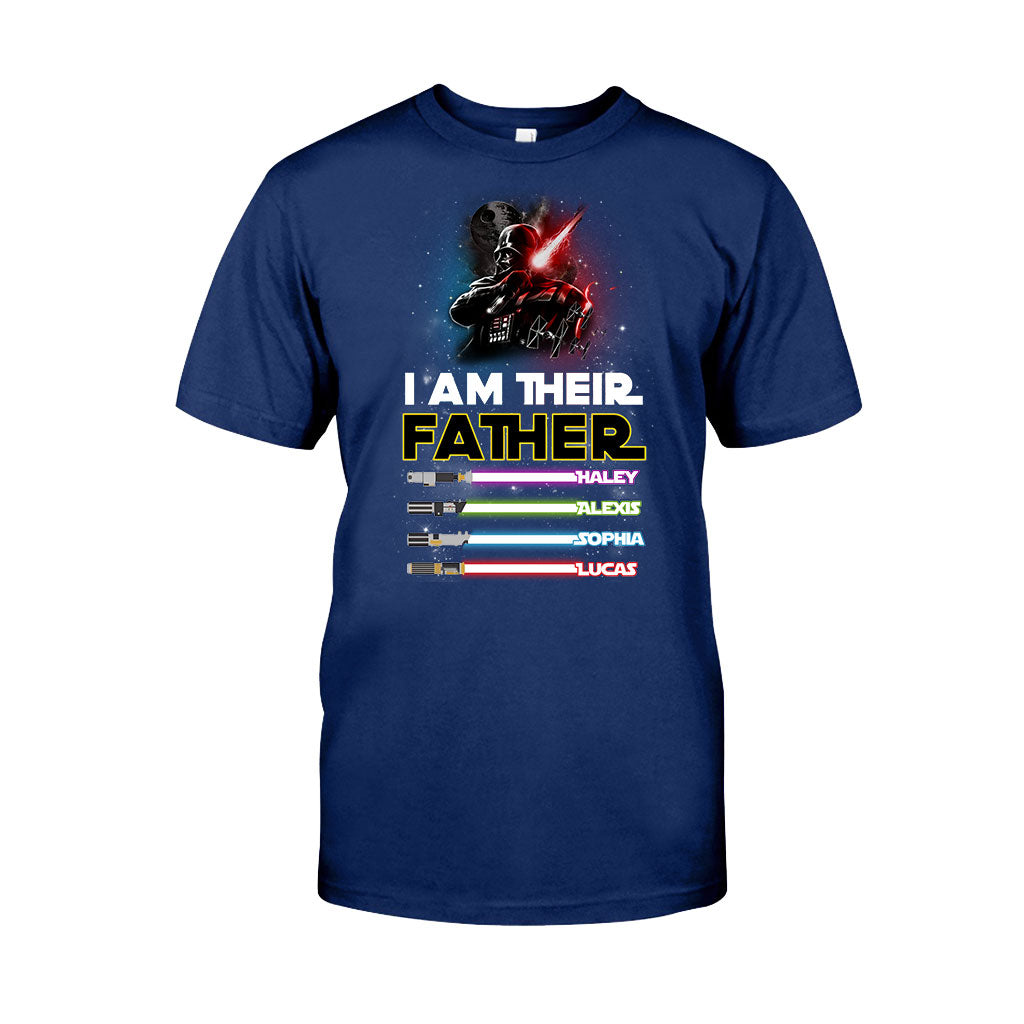 I Am Their Father - Personalized Father's Day The Force T-shirt and Hoodie abtest