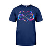 I Wear Blue - Autism Awareness Personalized T-shirt And Hoodie