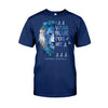 I Wear Blue For My Father - Diabetes Awareness Personalized T-shirt And Hoodie