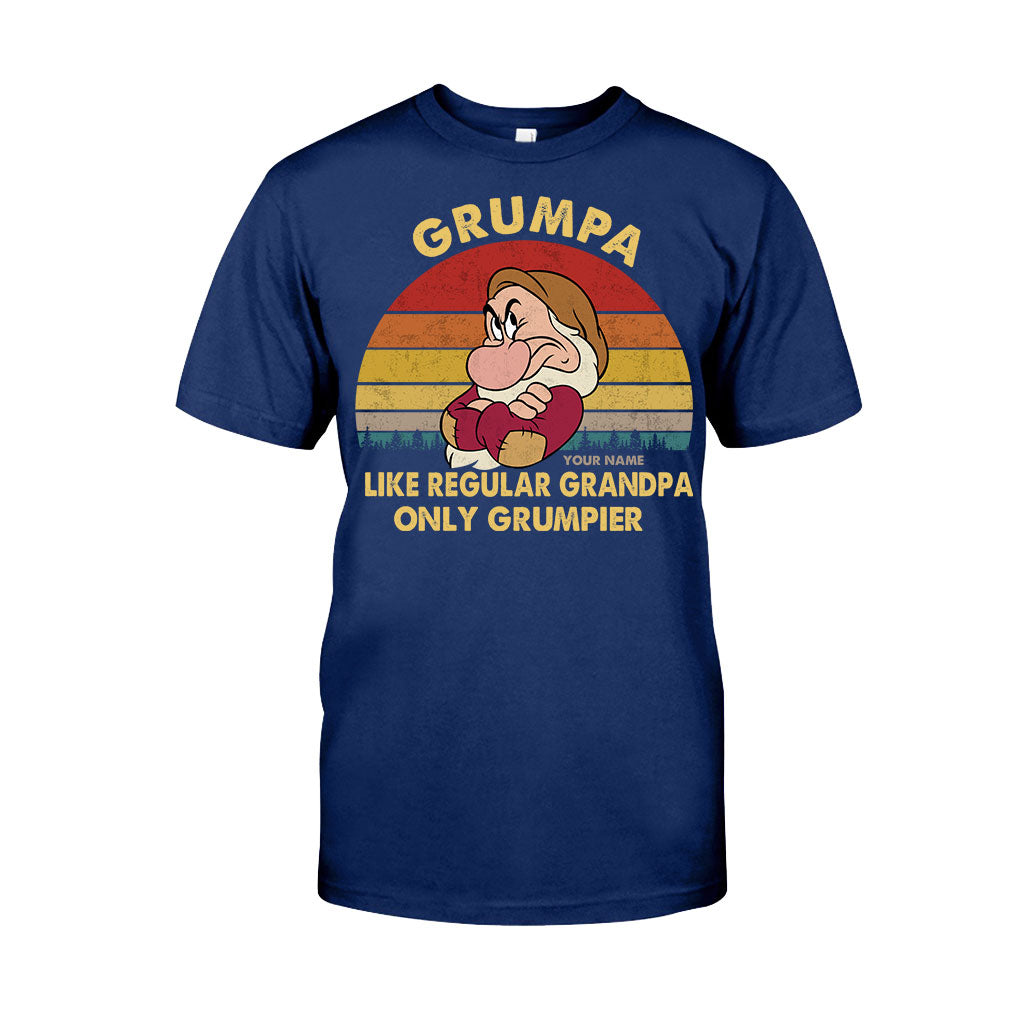 Grumpa Only Grumpier - Personalized Father's Day T-shirt and Hoodie