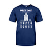 Best Dad In The Galaxy - Personalized Father&#39;s Day The Force T-shirt and Hoodie