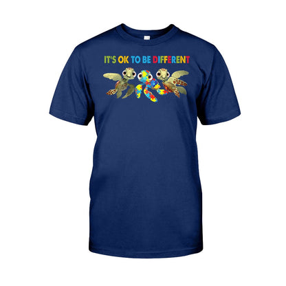 It's Ok To Be Different  - Autism Awareness T-shirt And Hoodie 062021