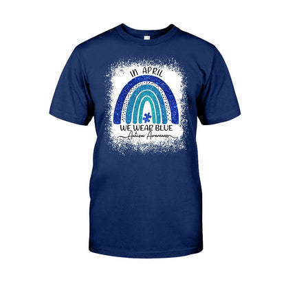 I Wear Blue - Autism Awareness T-shirt And Hoodie 062021