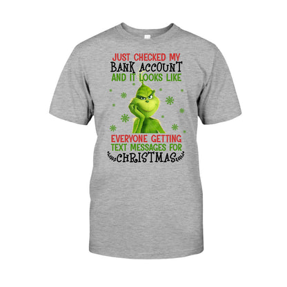 My Bank Account - Christmas Stole Christmas T-shirt and Hoodie