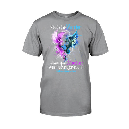 Never Give Up - Autism Awareness Personalized T-shirt And Hoodie