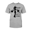 Assuming I&#39;m Just An Old Lady Was Your First Mistake - Weight Lifting Personalized T-shirt And Hoodie