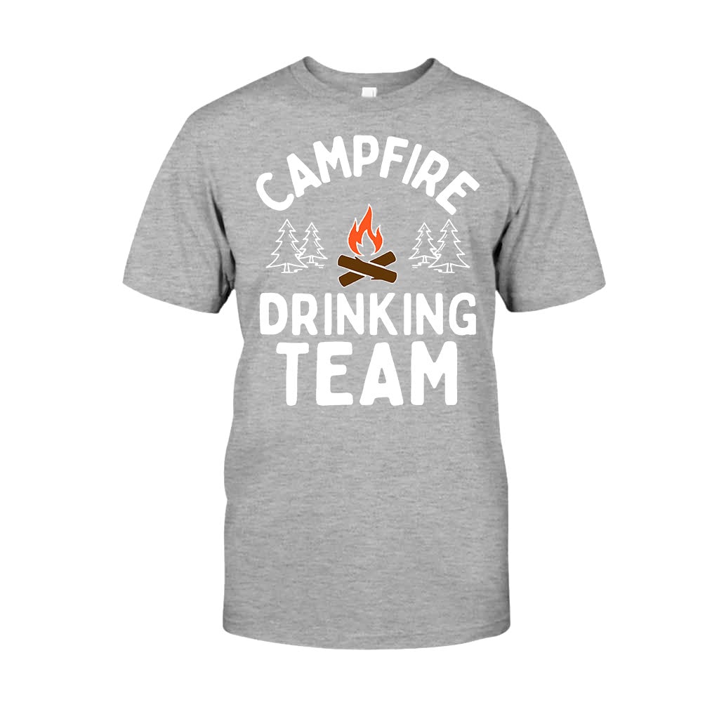 Campfire Drinking Team - Camping T-shirt and Hoodie 112021