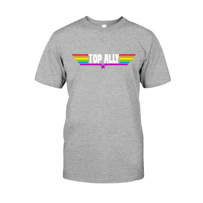 Top Ally - LGBT Support T-shirt and Hoodie