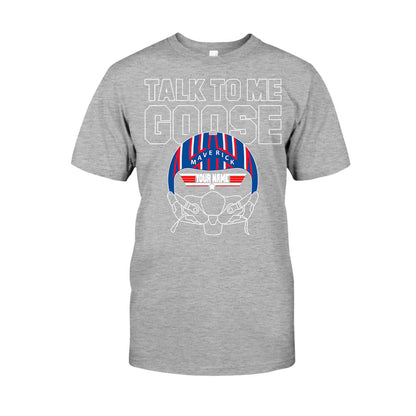 Talk To Me - Personalized Top Gun T-shirt and Hoodie