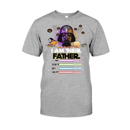 I Am Their Father - Personalized Halloween Father T-shirt and Hoodie