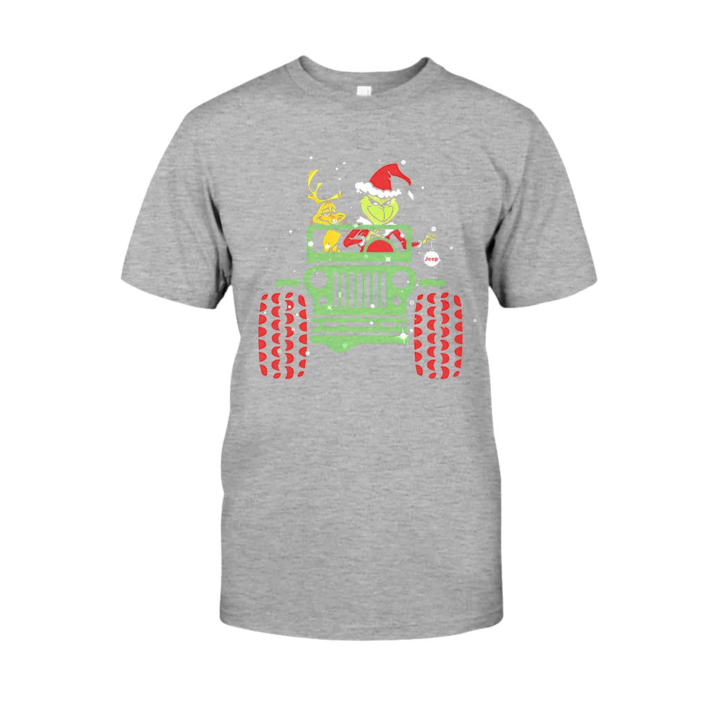 Christmas Jingle Car - T-shirt and Hoodie 1121