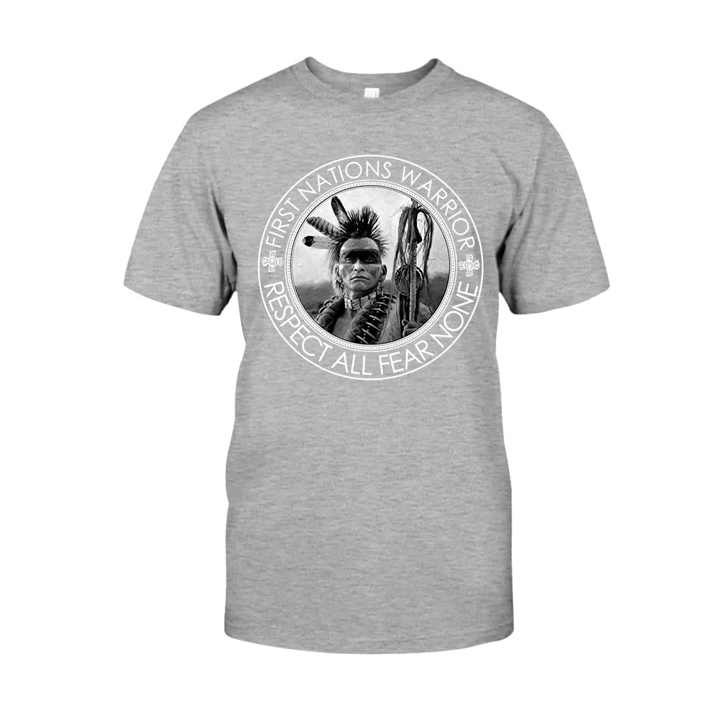 First Nation Warrior - American Indian T-shirt and Hoodie 1121