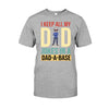I Keep All My Dad Jokes - Personalized Father&#39;s Day T-shirt and Hoodie