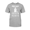 Best Dad In The Galaxy - Personalized Father&#39;s Day The Force T-shirt and Hoodie