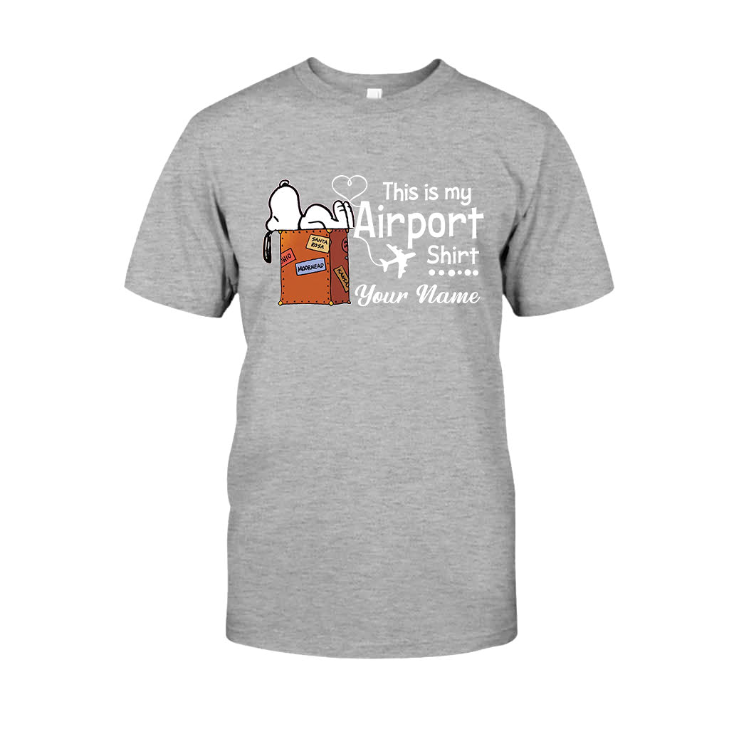 This Is My Airport Shirt - Personalized T-shirt and Hoodie