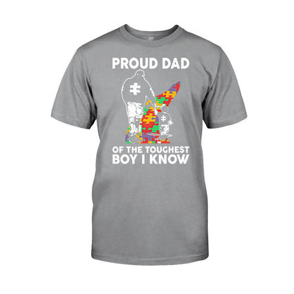 Proud Dad - Autism Awareness T-shirt And Hoodie 062021