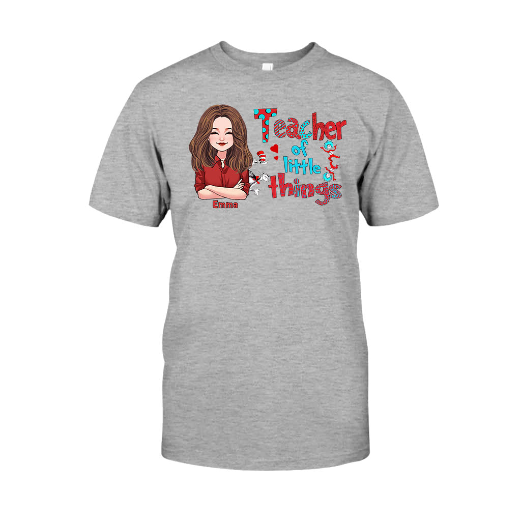 Teacher Of Little Things - Personalized Teacher T-shirt and Hoodie