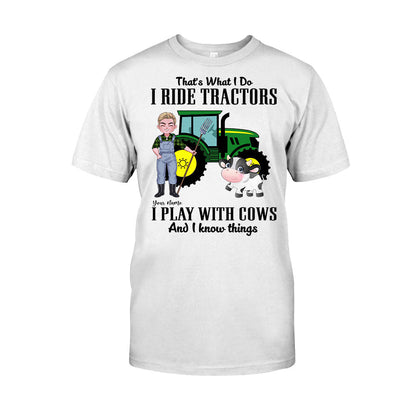 That's What I Do - Personalized Cow T-shirt and Hoodie