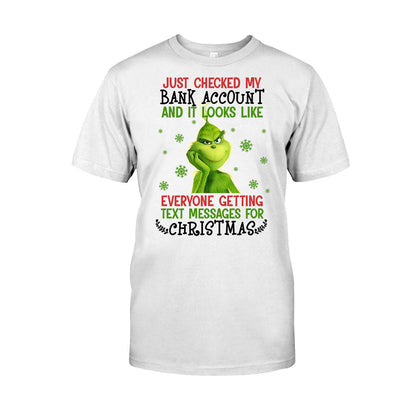 My Bank Account - Christmas Stole Christmas T-shirt and Hoodie