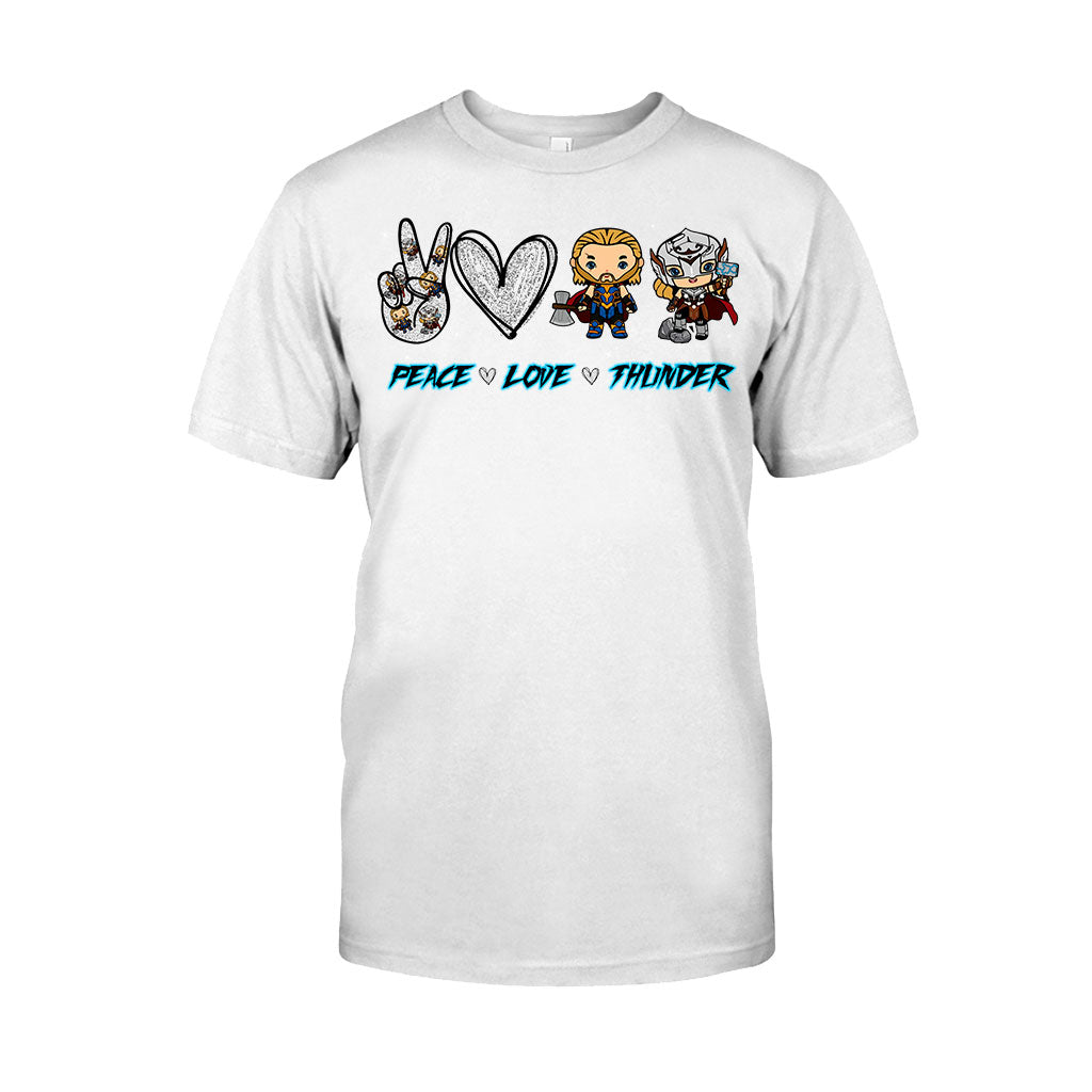 Peace Love Thunder - T-shirt and Hoodie