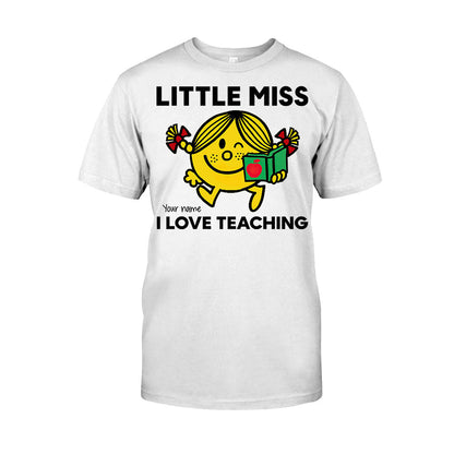 Little Teacher - Personalized Teacher T-shirt and Hoodie