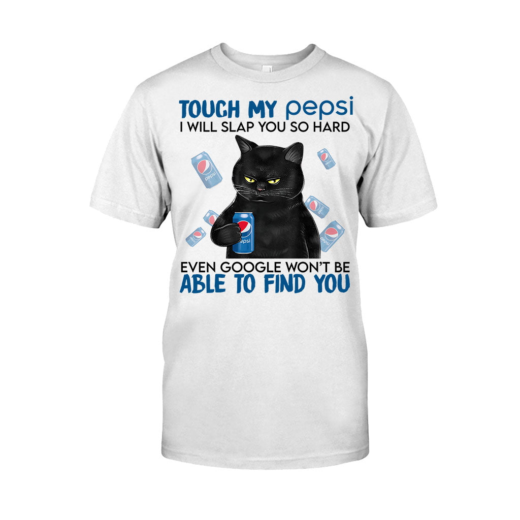 Touch My Drink - Personalized Blue Soft Drink T-shirt and Hoodie