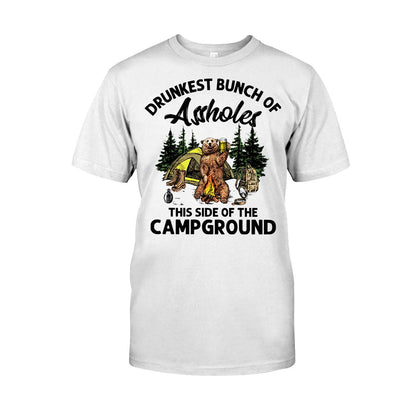 Drunkest Bunch This Side Of The Campground - Camping T-shirt and Hoodie 112021