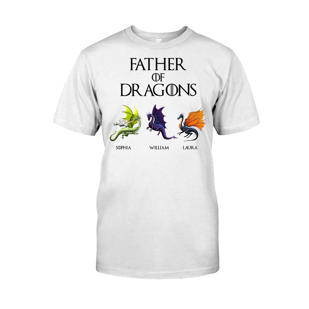 Father Of Dragons - Personalized Thrones Game T-shirt and Hoodie