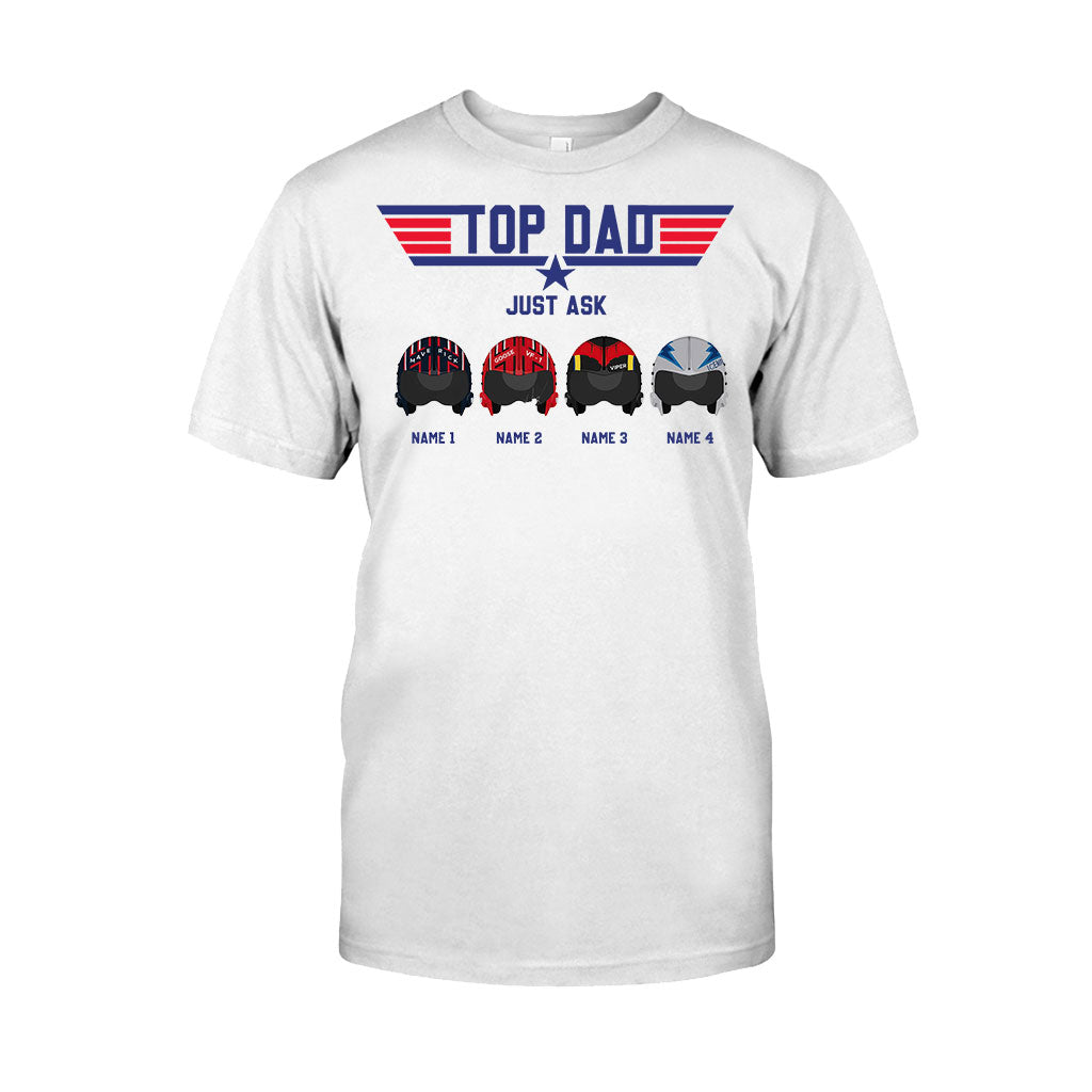 Top Dad - Personalized Top Gun T-shirt and Hoodie