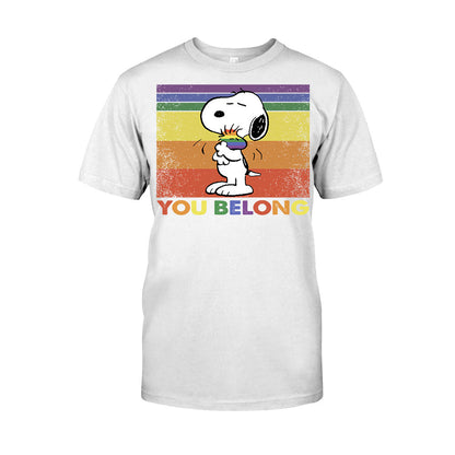 You Belong - LGBT Support T-shirt and Hoodie