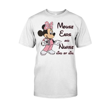 Mouse Ears And Nurse - T-shirt and Hoodie