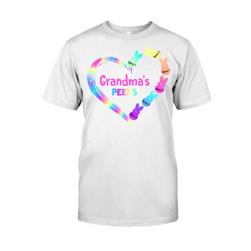 Grandma's Peeps - Personalized Easter Day T-shirt and Hoodie