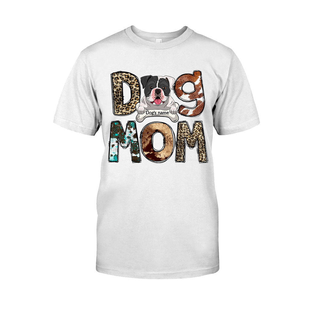 Dog Mom - Personalized Mother's Day Father's Day T-shirt and Hoodie