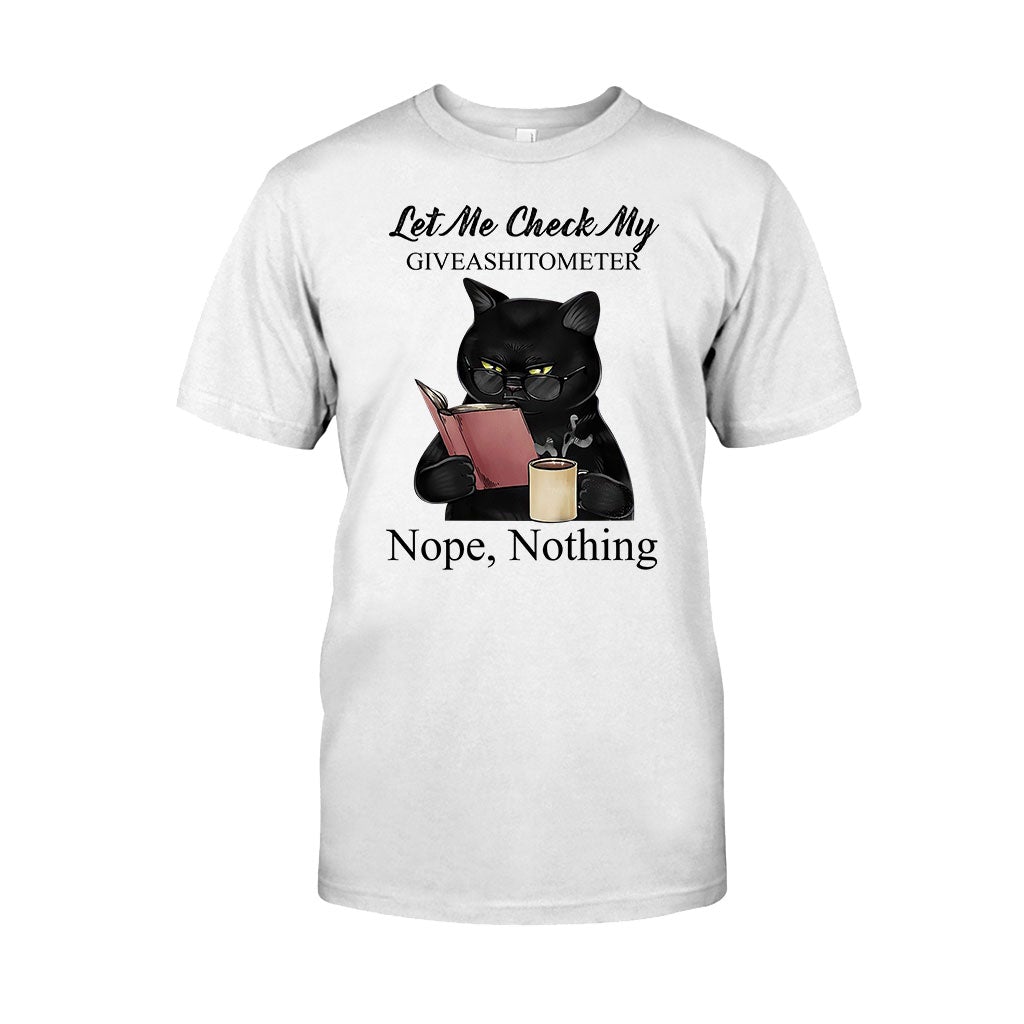 Let Me Check  - Black Cat T-shirt And Hoodie 062021
