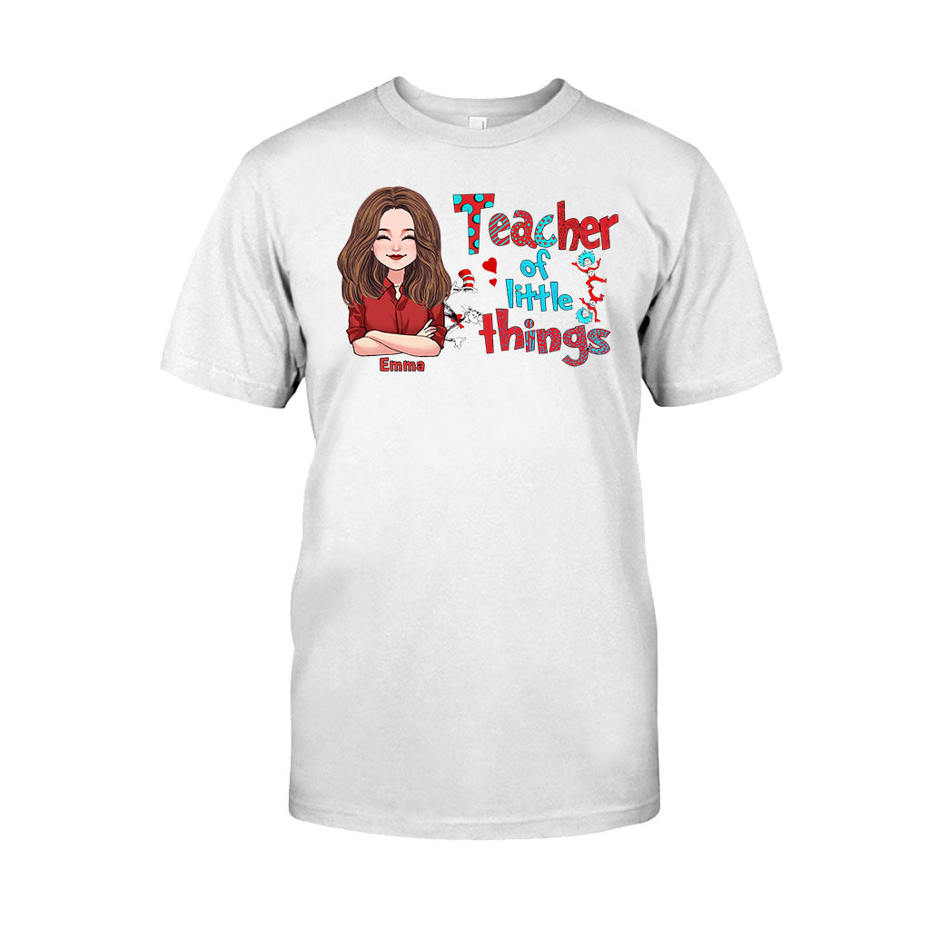 Teacher Of Little Things - Personalized Teacher T-shirt and Hoodie