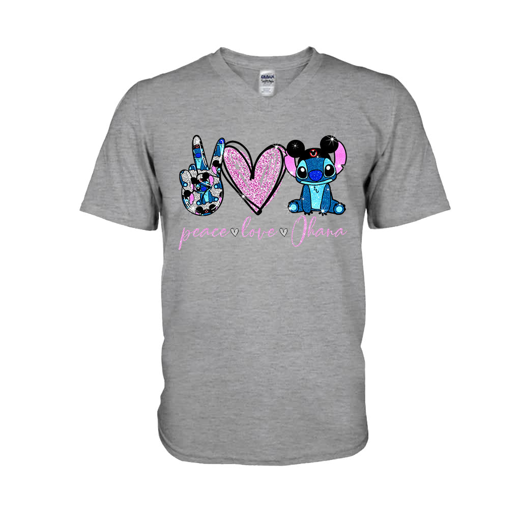 Peace Love Ohana - T-shirt and Hoodie 0620