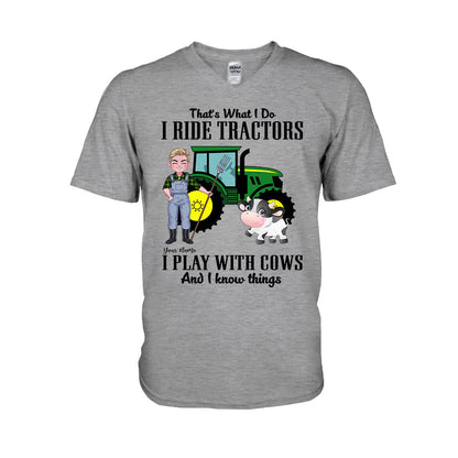 That's What I Do - Personalized Cow T-shirt and Hoodie